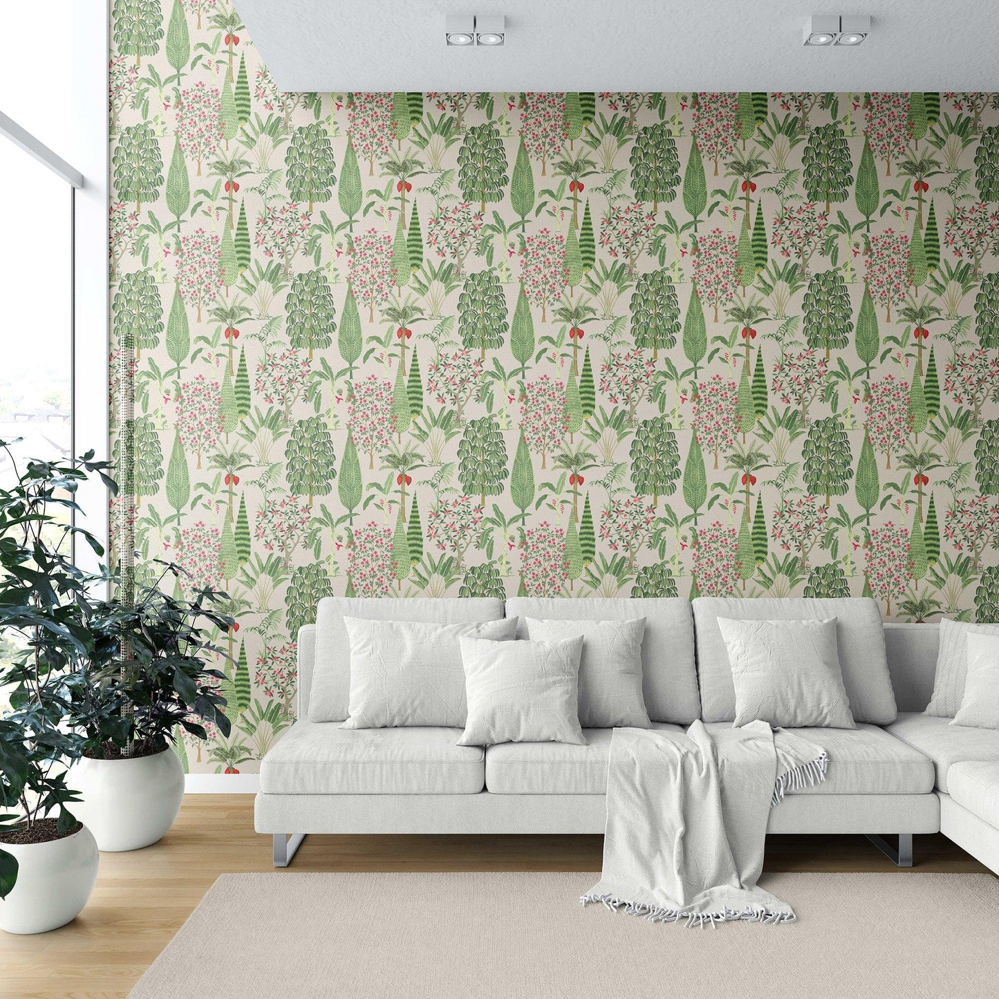 Vrindavan Wallpaper - Sandstone Haven
