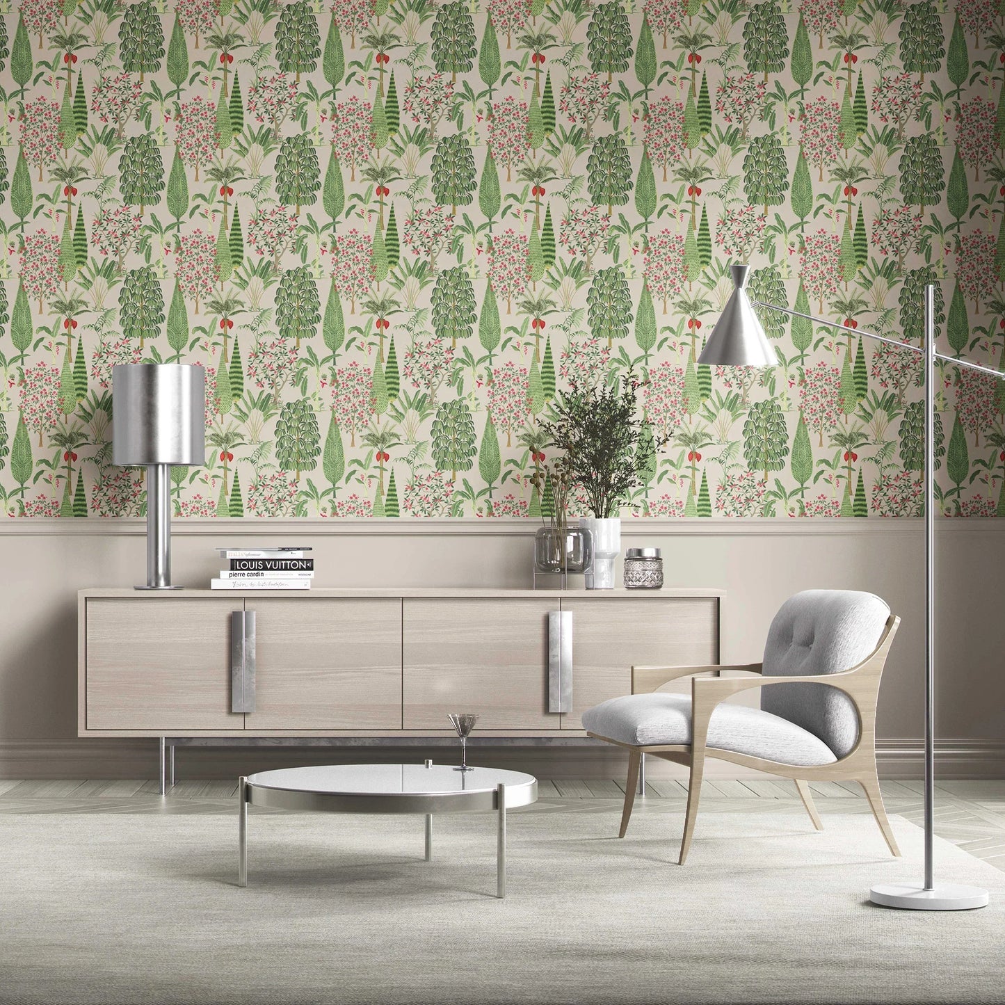 Vrindavan Wallpaper - Sandstone Haven