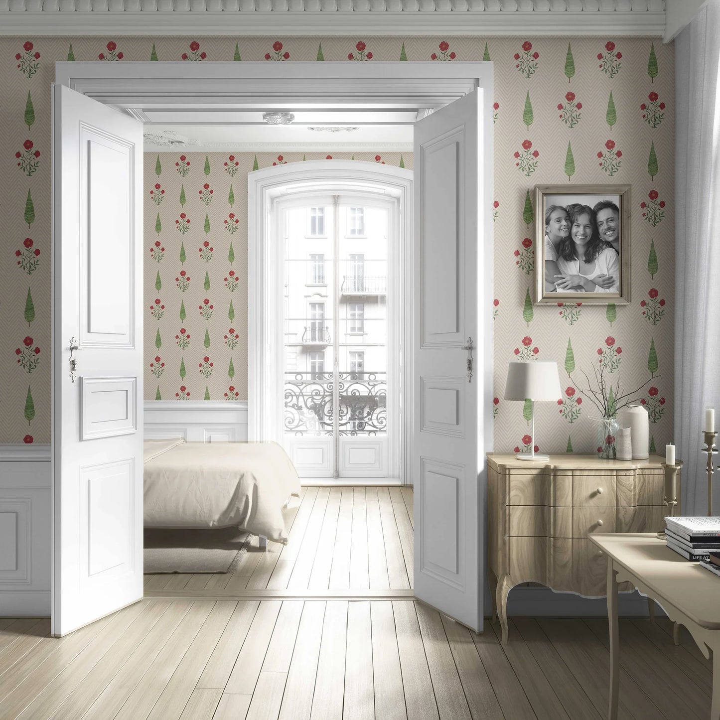 Shahgul Wallpaper - Sandstone Glow