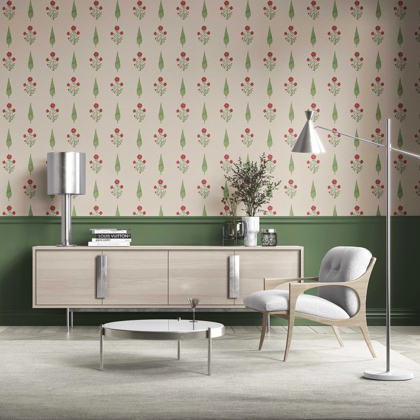 Shahgul Wallpaper - Sandstone Glow