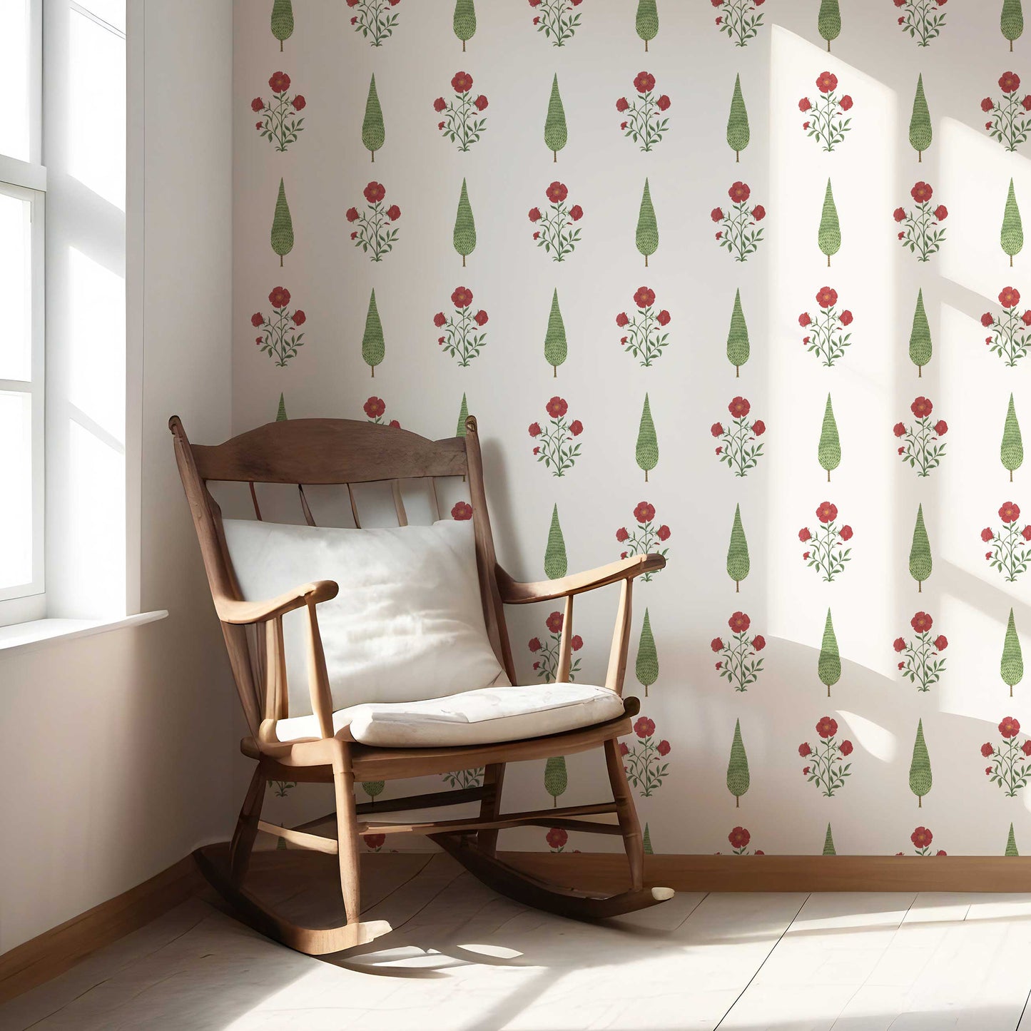 Shahgul Wallpaper - Ivory Bloom