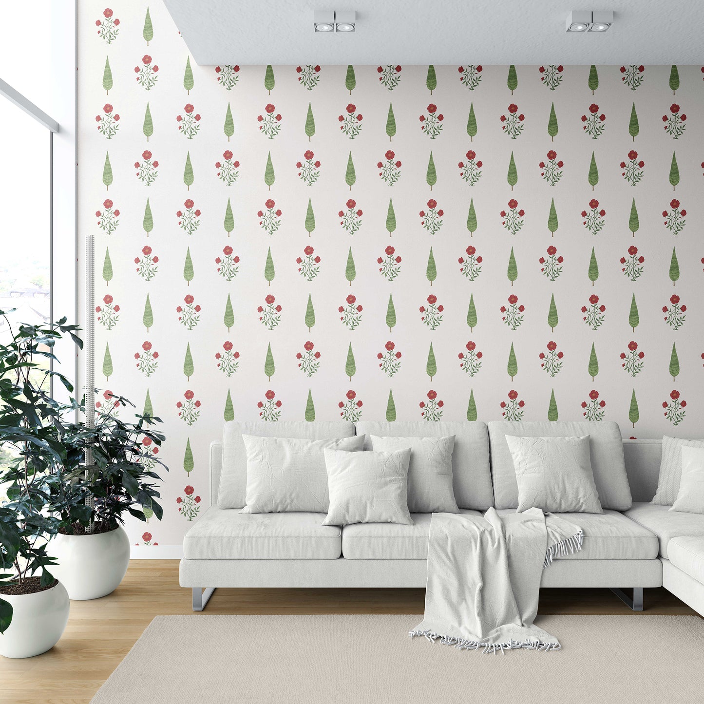 Shahgul Wallpaper - Ivory Bloom