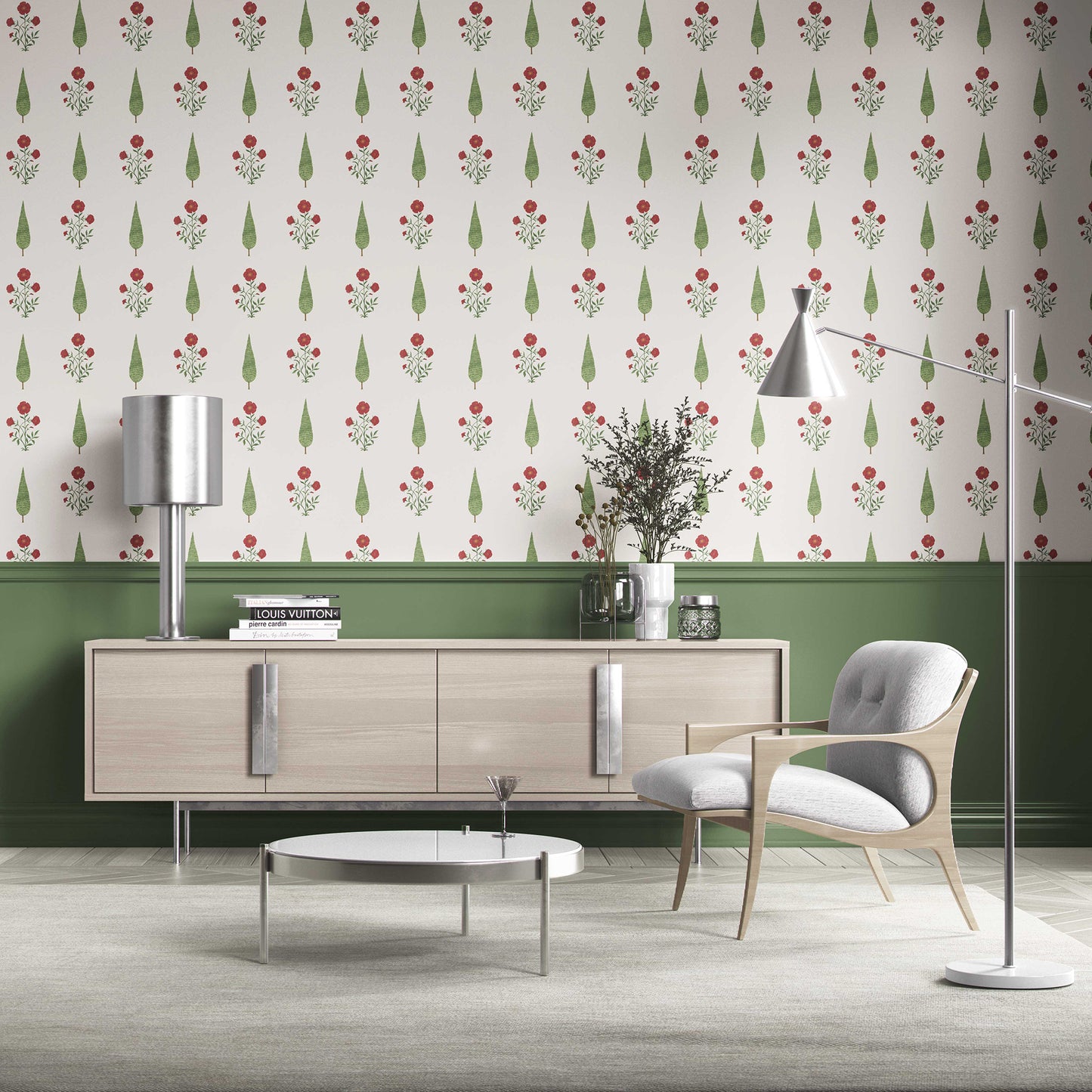 Shahgul Wallpaper - Ivory Bloom