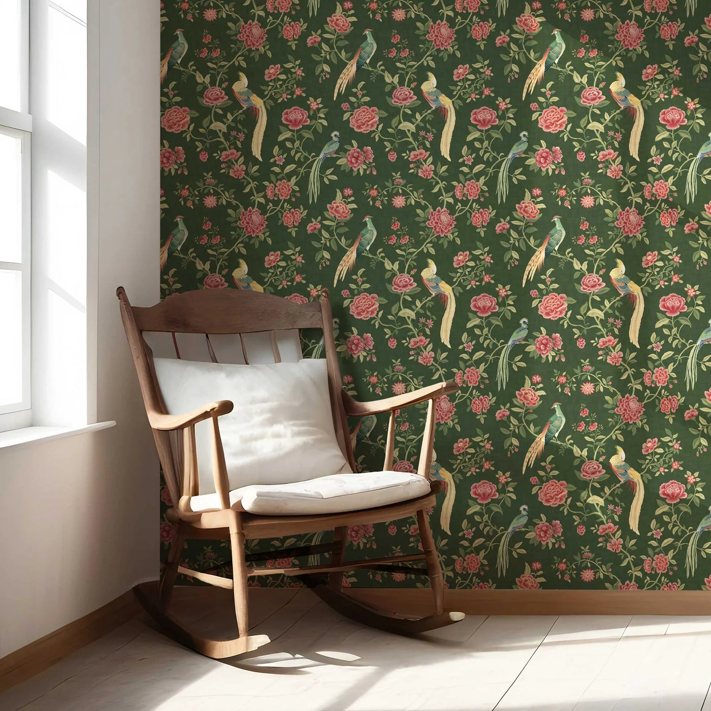 Mayur Baag Wallpaper - Forest Rose