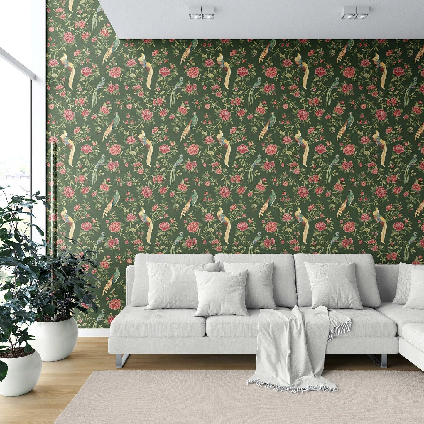 Mayur Baag Wallpaper - Forest Rose