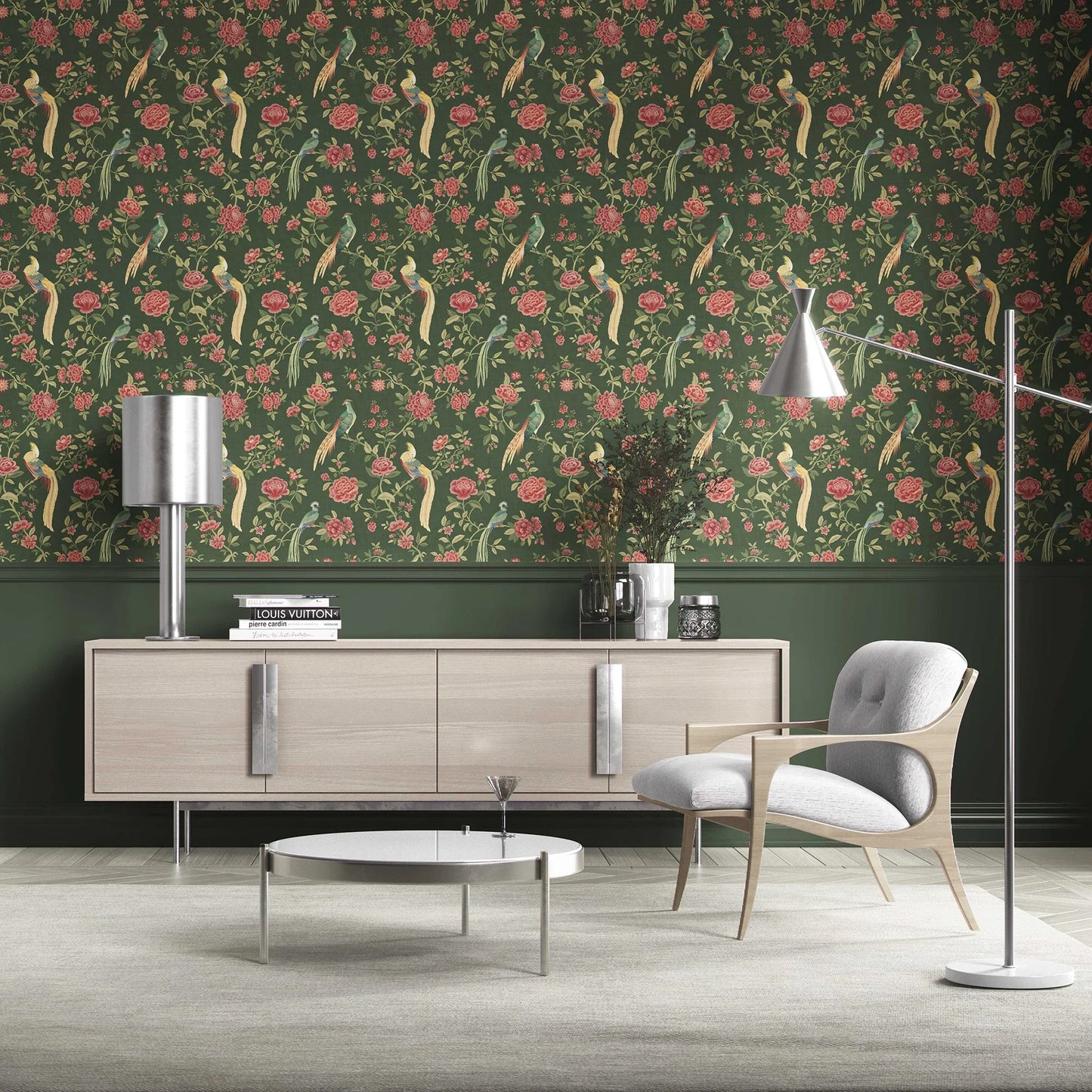 Mayur Baag Wallpaper - Forest Rose