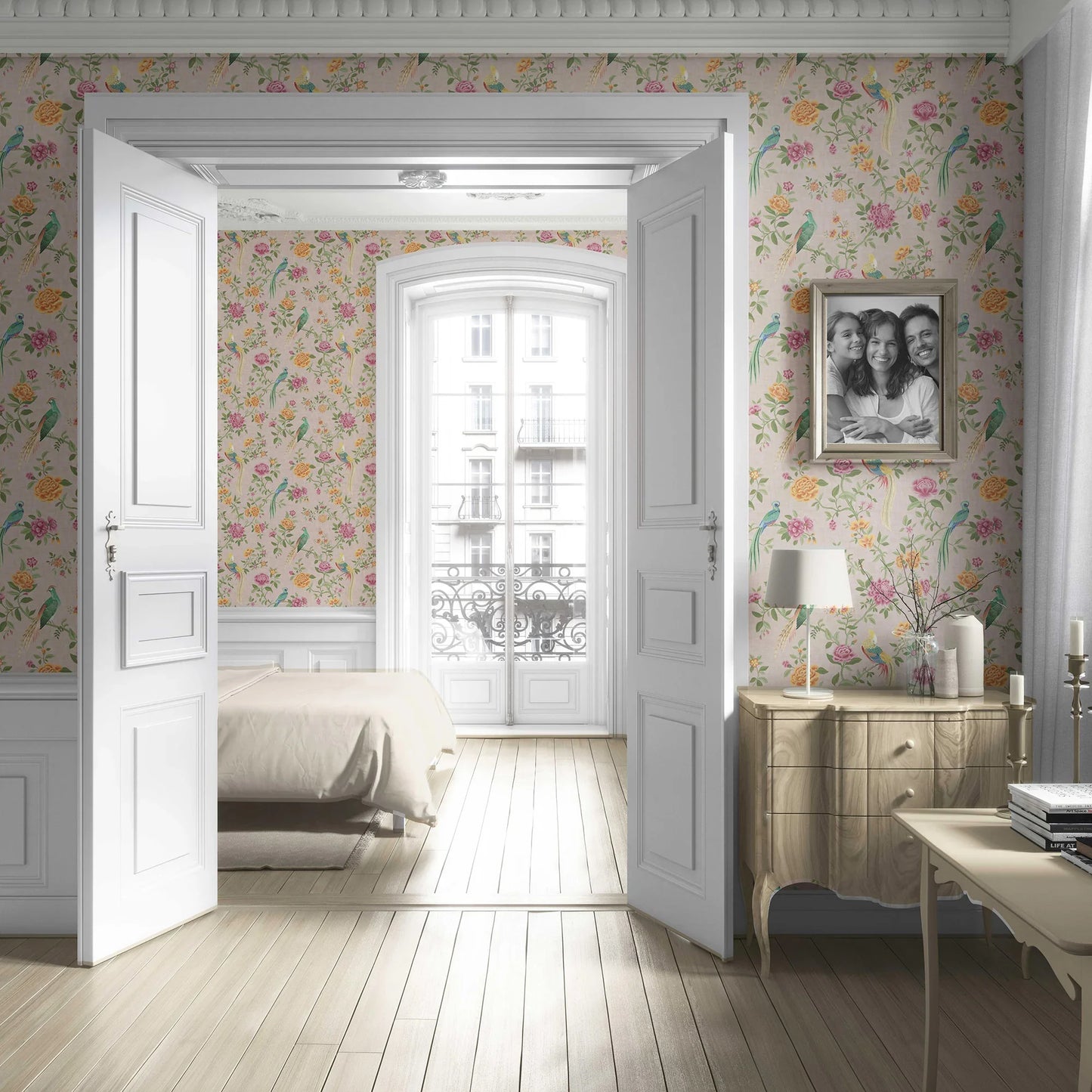 Mayur Baag Wallpaper - Blush Gold