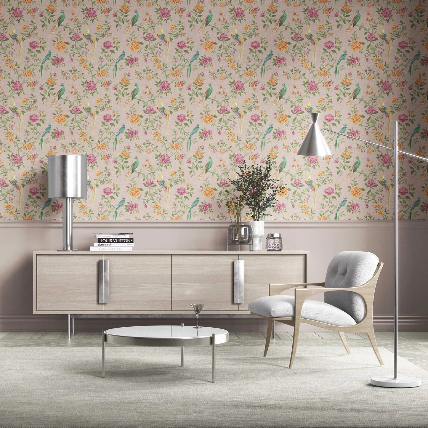 Mayur Baag Wallpaper - Blush Gold