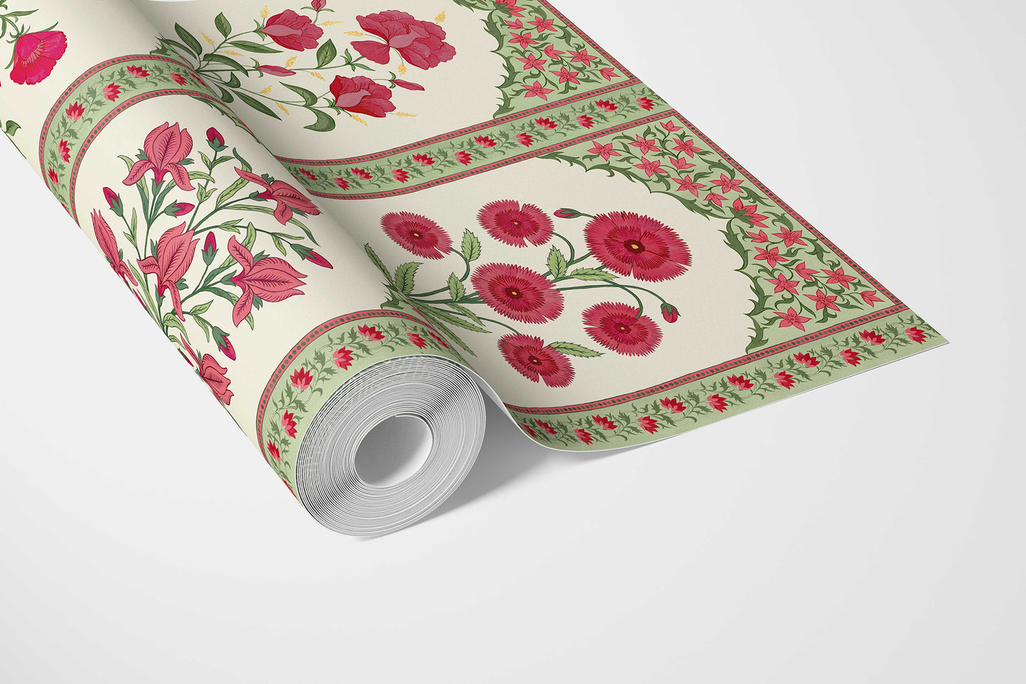 Gulzaar Mahal Wallpaper - Poppy Charm