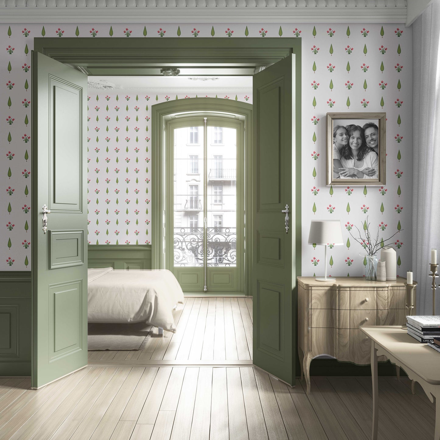 Gulshan Wallpaper - Ivory Bloom