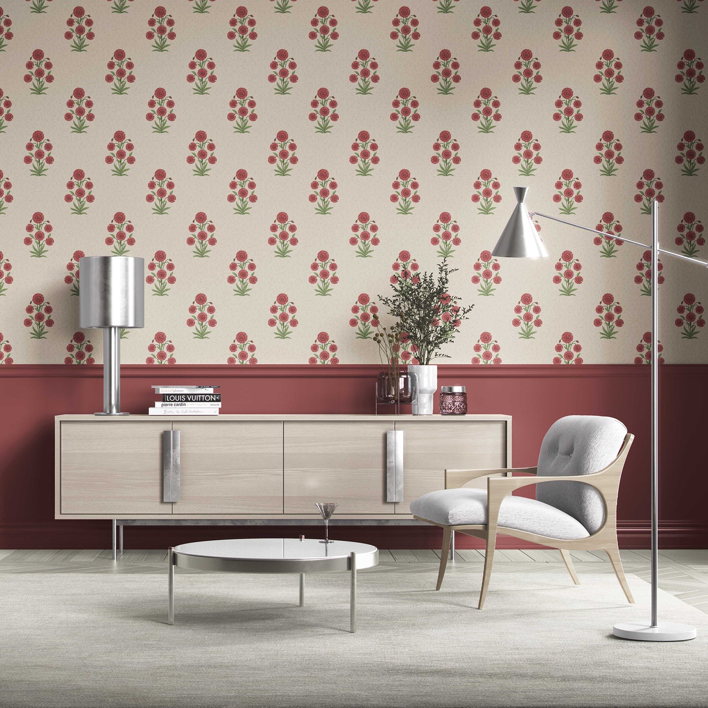 Gulraaz Wallpaper - Ivory Bloom