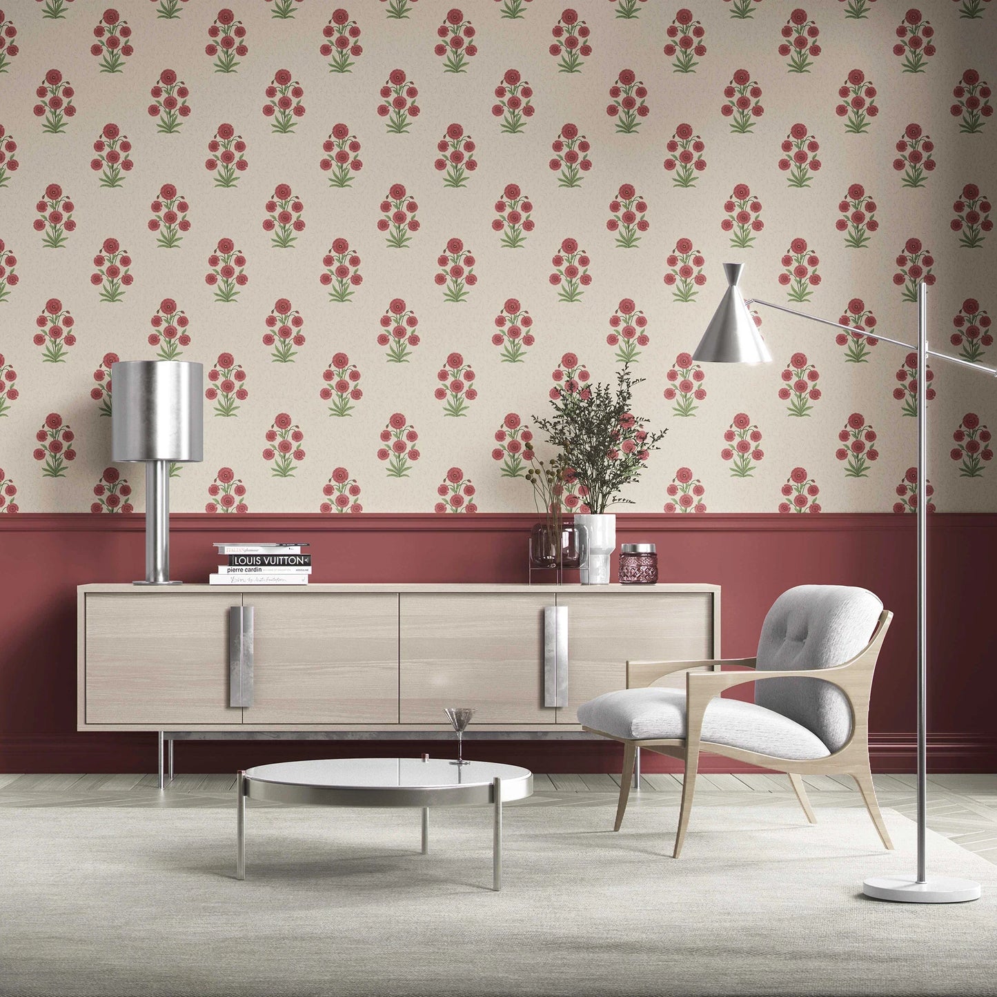 Gulraaz Wallpaper - Ivory Bloom