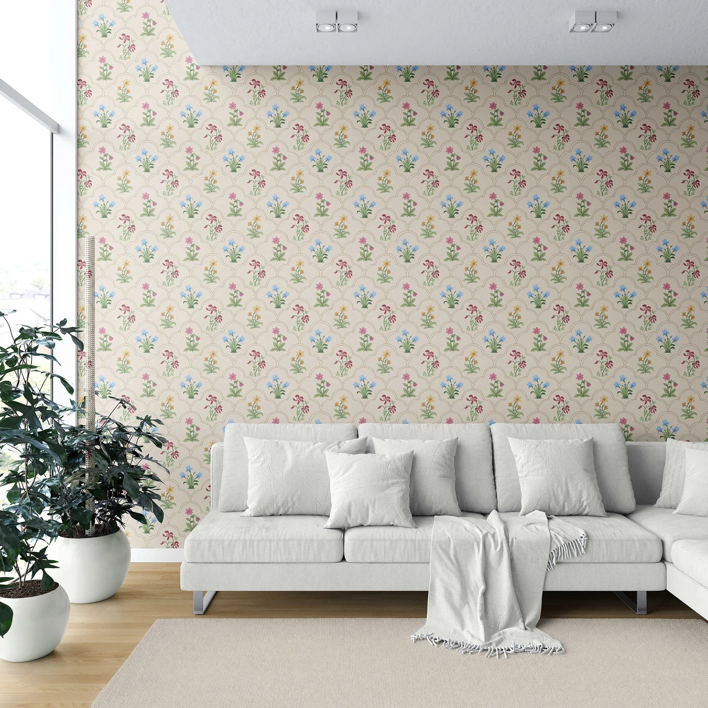 Nishat Wallpaper - Sandstone Bloom