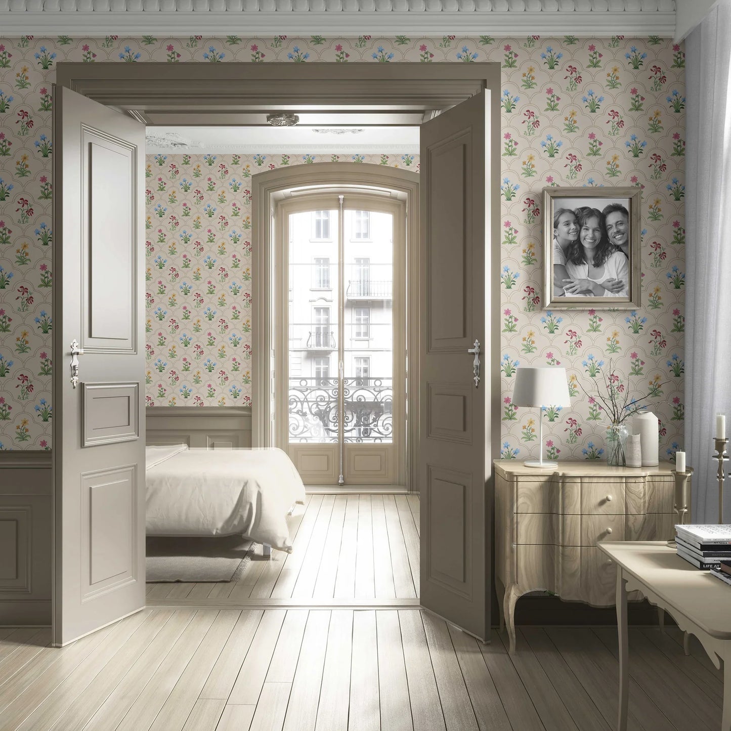 Nishat Wallpaper - Sandstone Bloom