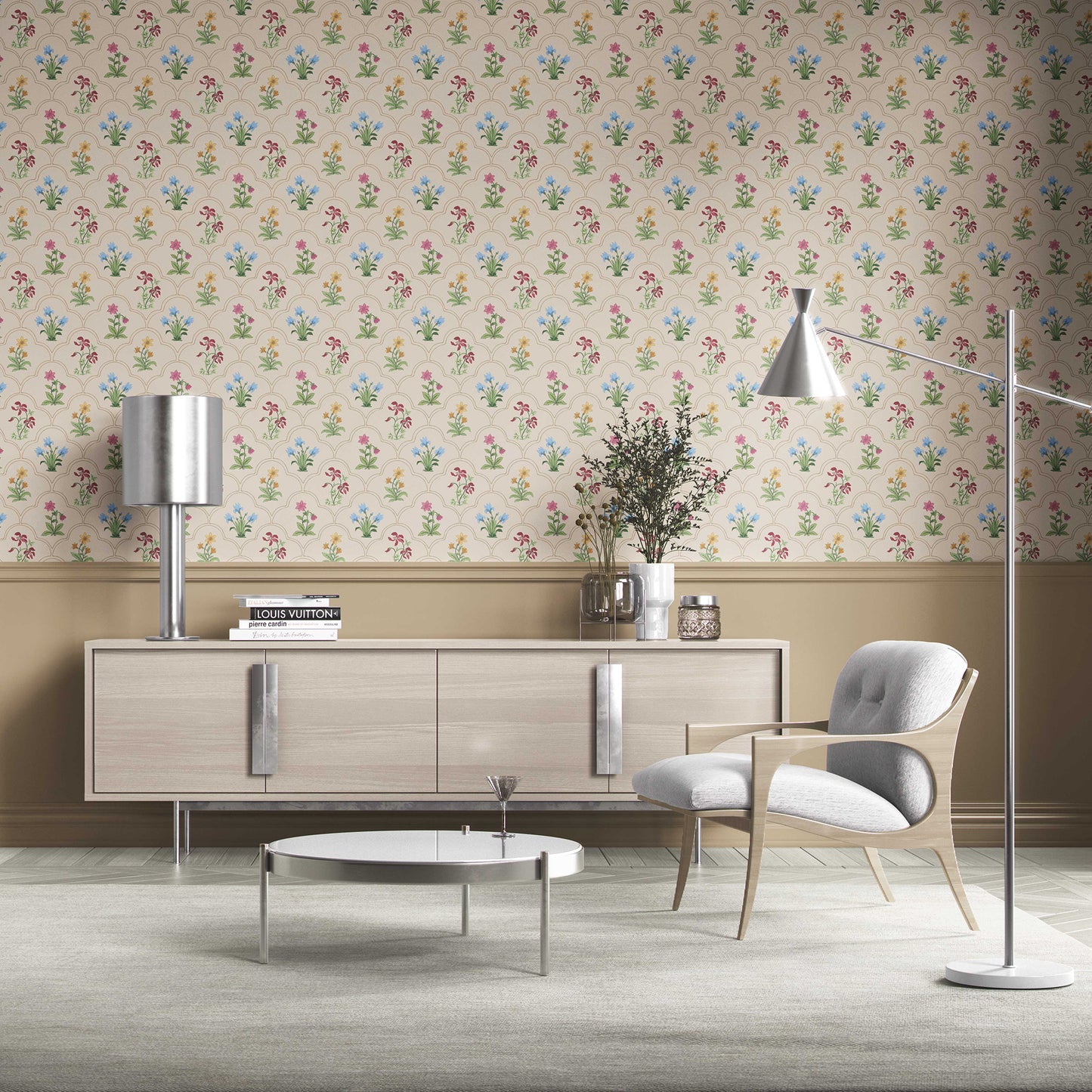 Nishat Wallpaper - Sandstone Bloom