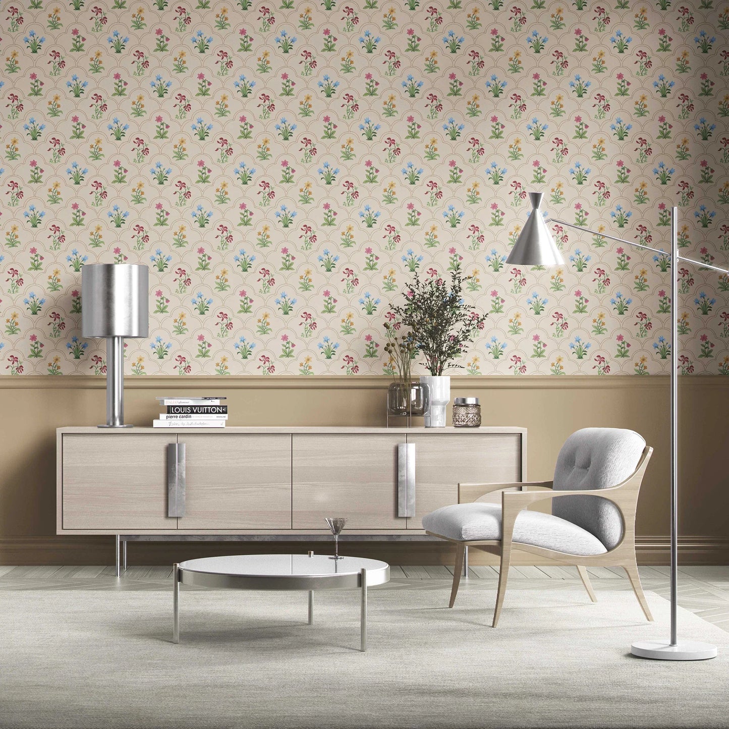 Nishat Wallpaper - Sandstone Bloom