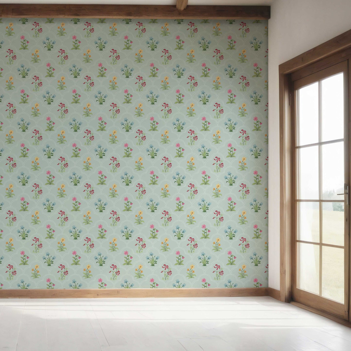 Nishat Wallpaper - Misty Bloom