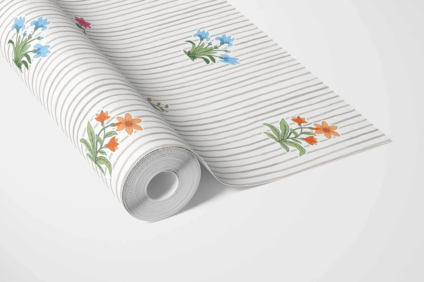 Phoolrekha Wallpaper - Sand Stripe