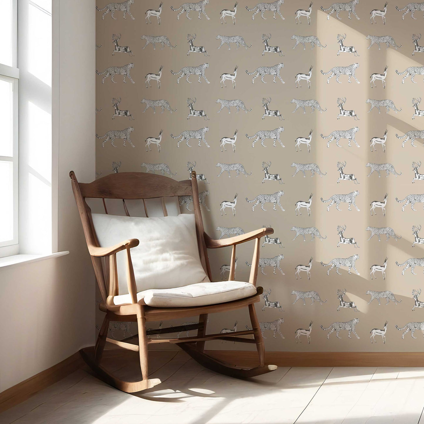Mrigaant Wallpaper - Desert Taupe
