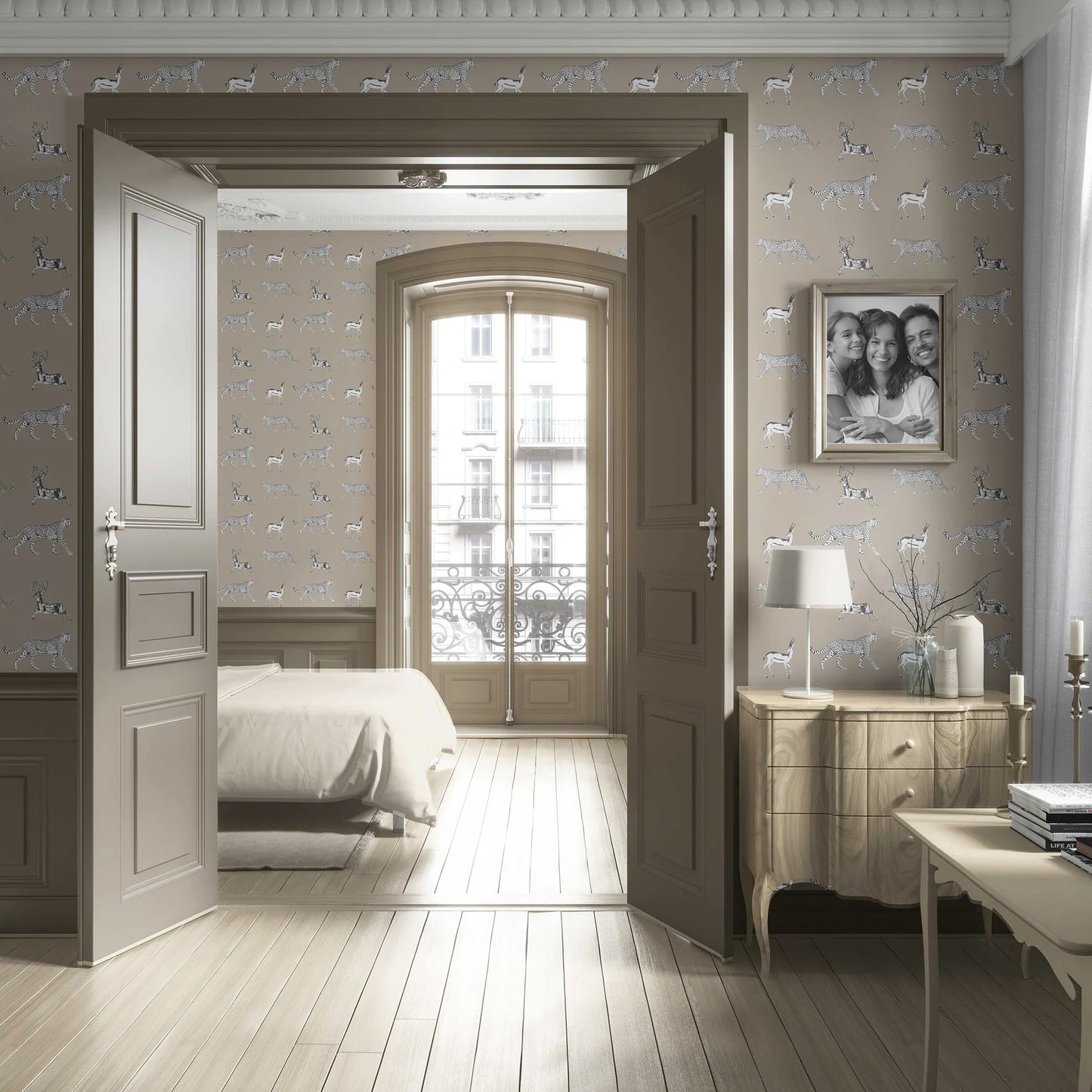 Mrigaant Wallpaper - Desert Taupe