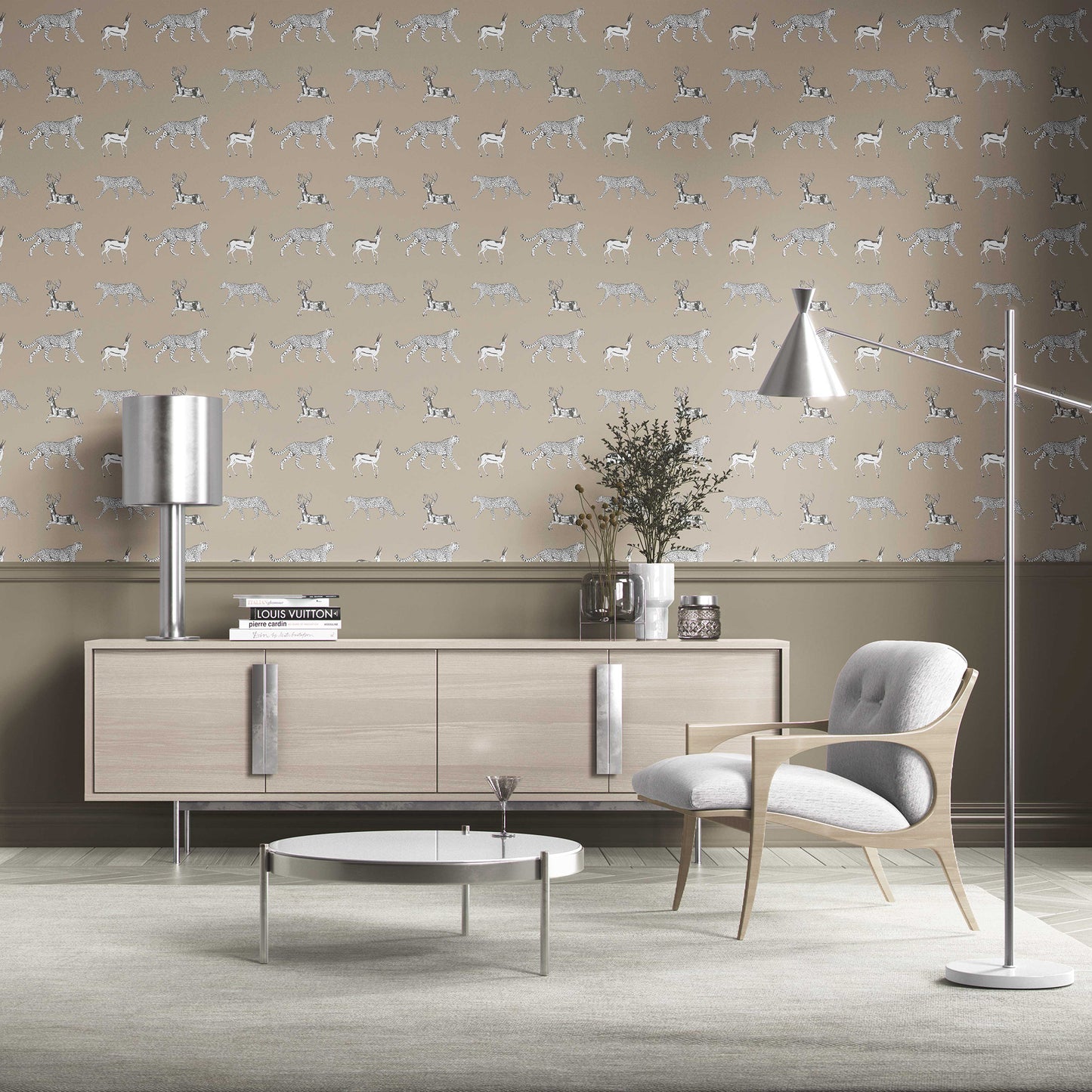 Mrigaant Wallpaper - Desert Taupe