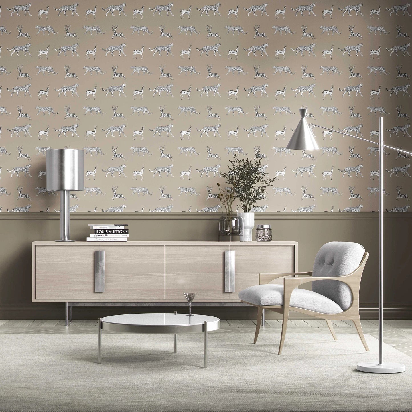 Mrigaant Wallpaper - Desert Taupe