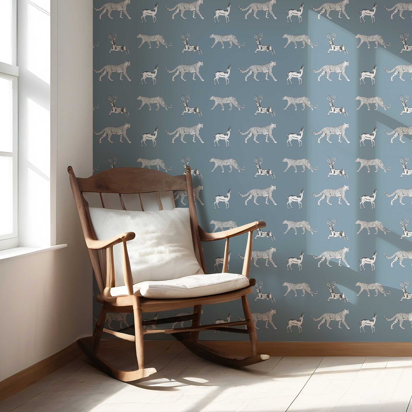 Mrigaant Wallpaper - Twilight Blue