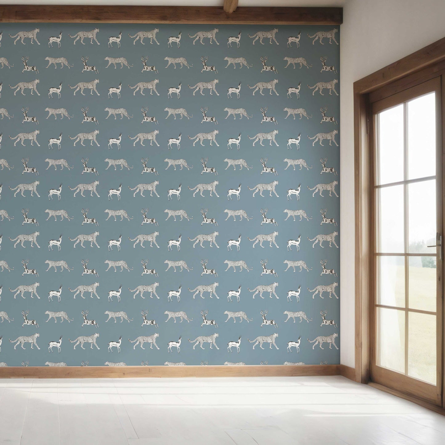 Mrigaant Wallpaper - Twilight Blue