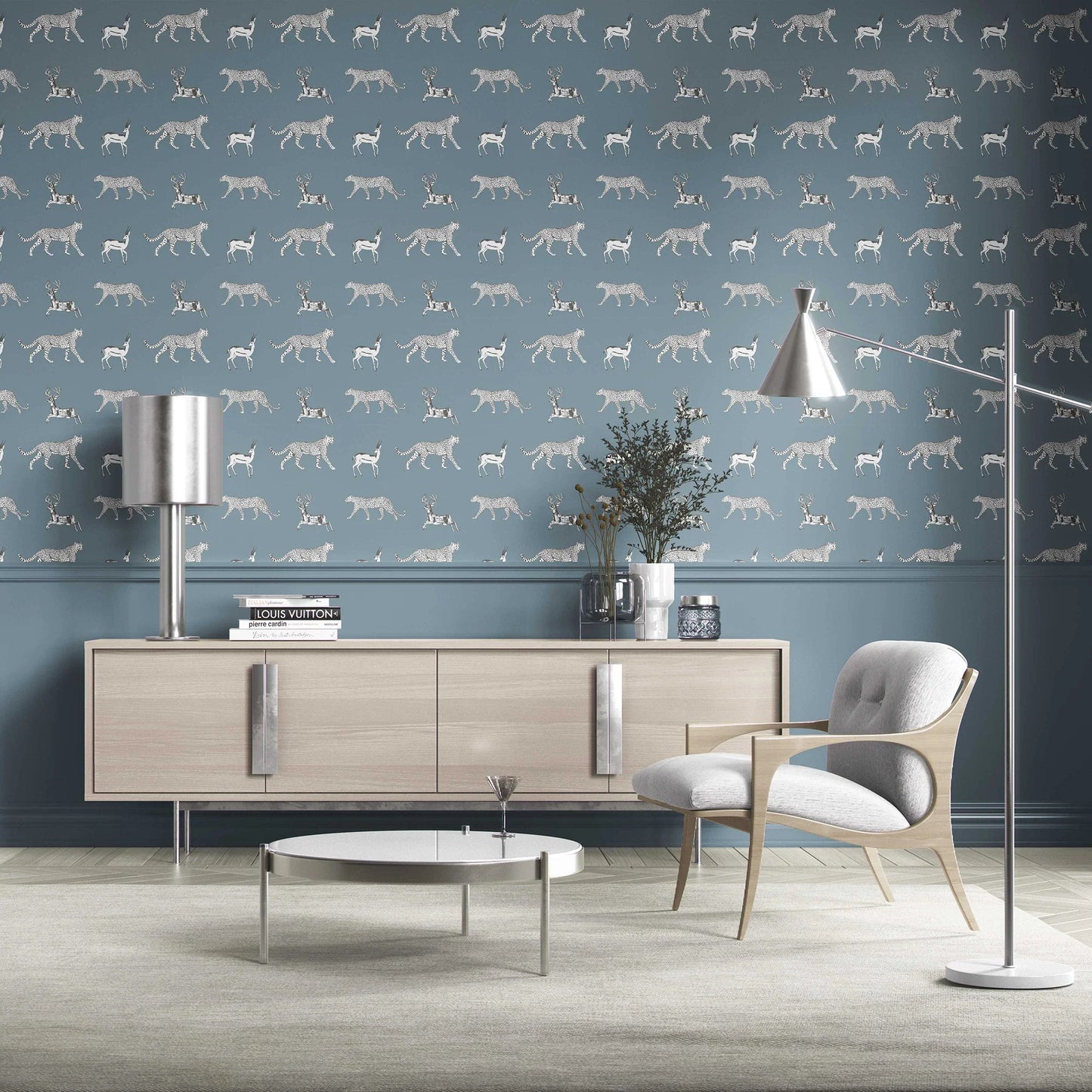 Mrigaant Wallpaper - Twilight Blue