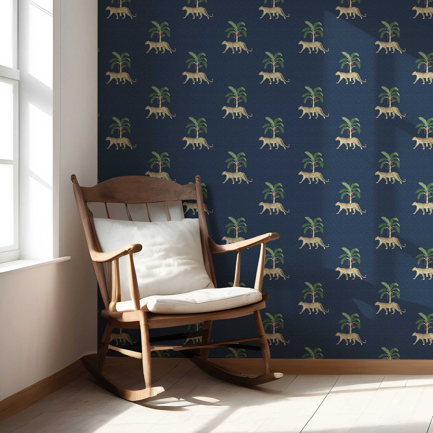 Bagh-e-Shir Wallpaper - Indigo Jungle