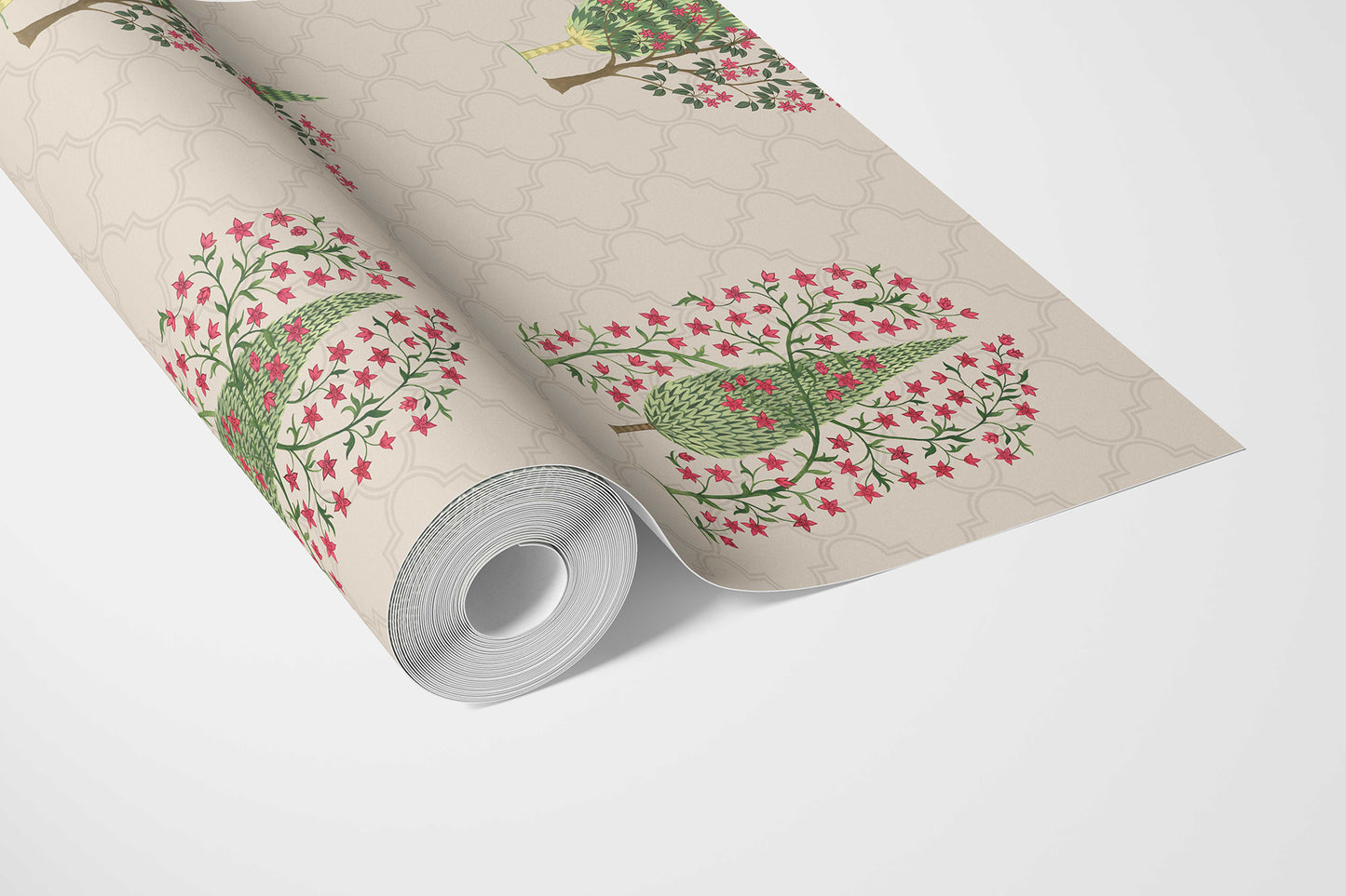 Khusro Bagh Wallpaper - Ivory Bloom