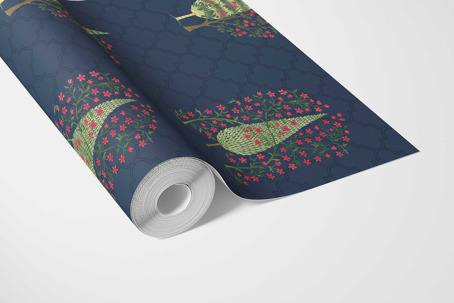 Khusro Bagh Wallpaper - Midnight Indigo