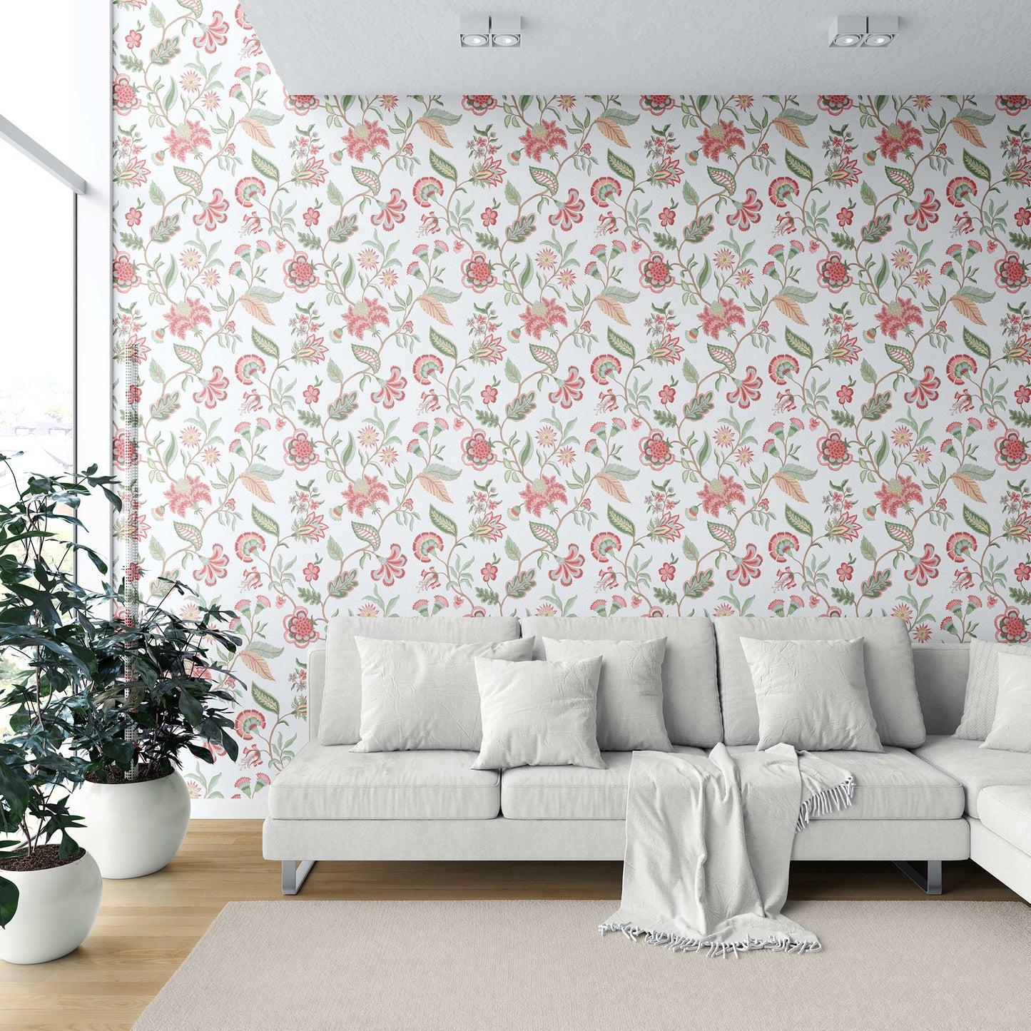 Firdaus Wallpaper - Crimson Bloom