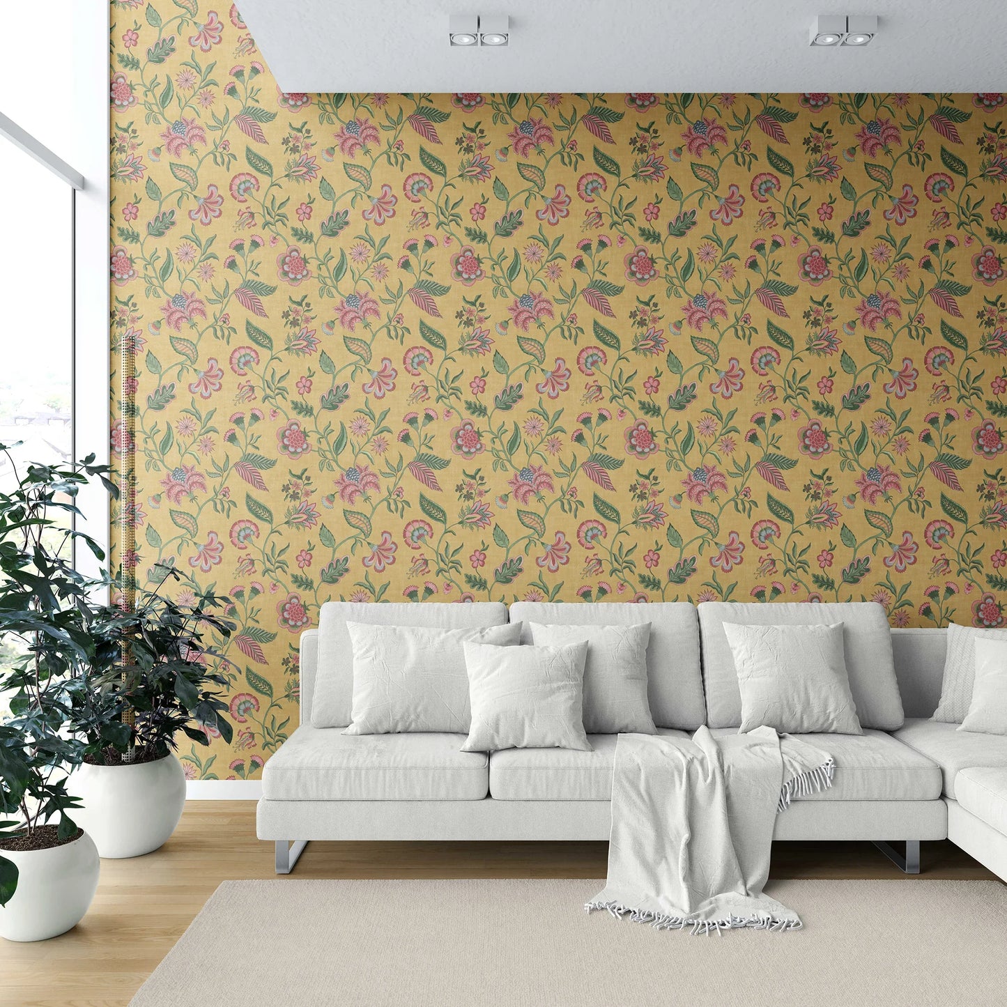 Firdaus Wallpaper - Amber Bloom