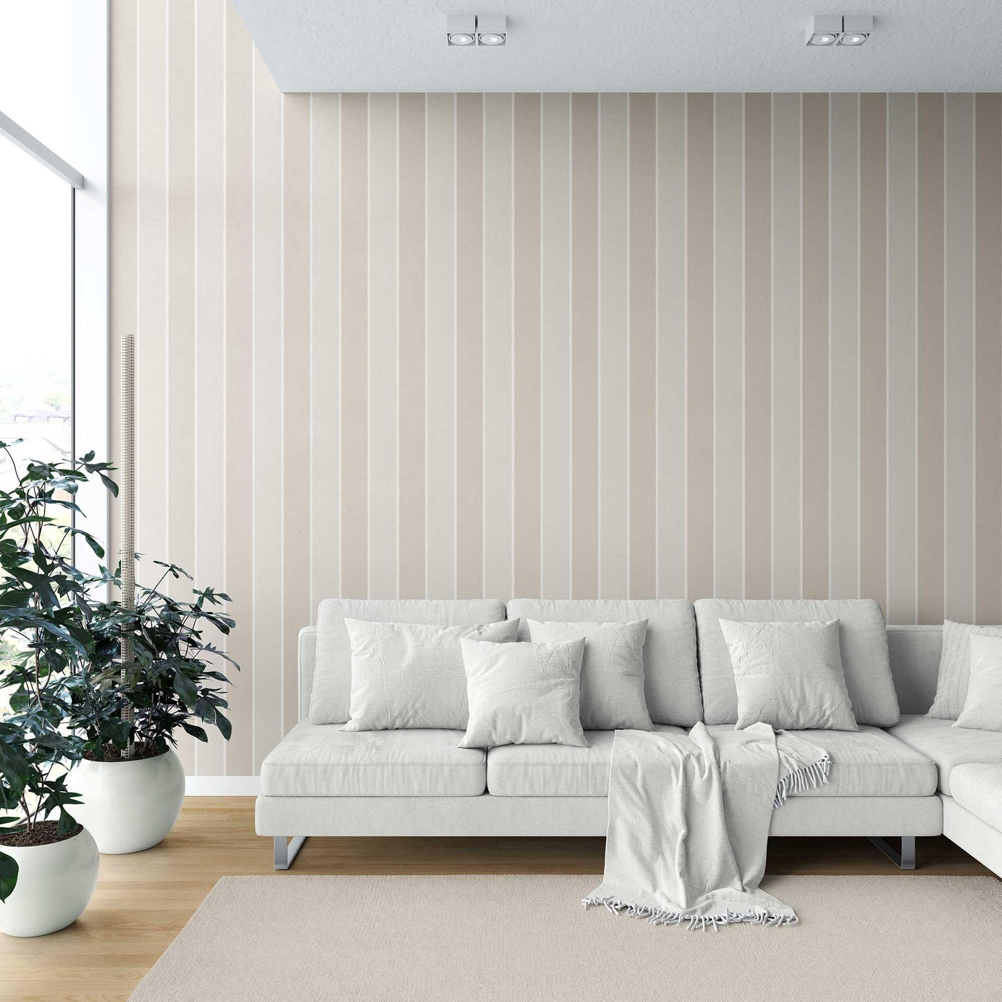 Still Lines Wallpaper - Vanilla Dust