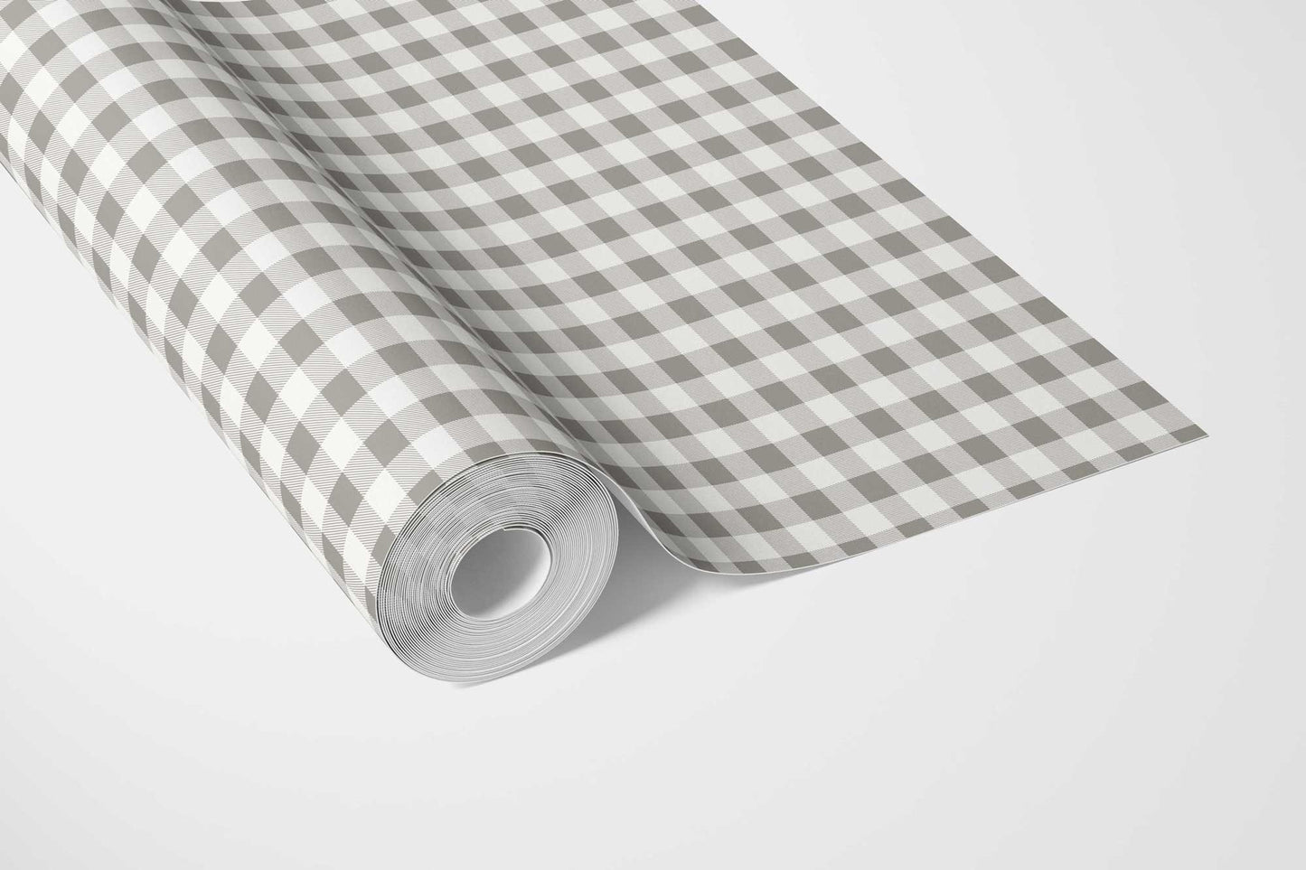 Checkmate Charm Wallpaper - Oatfield Grey