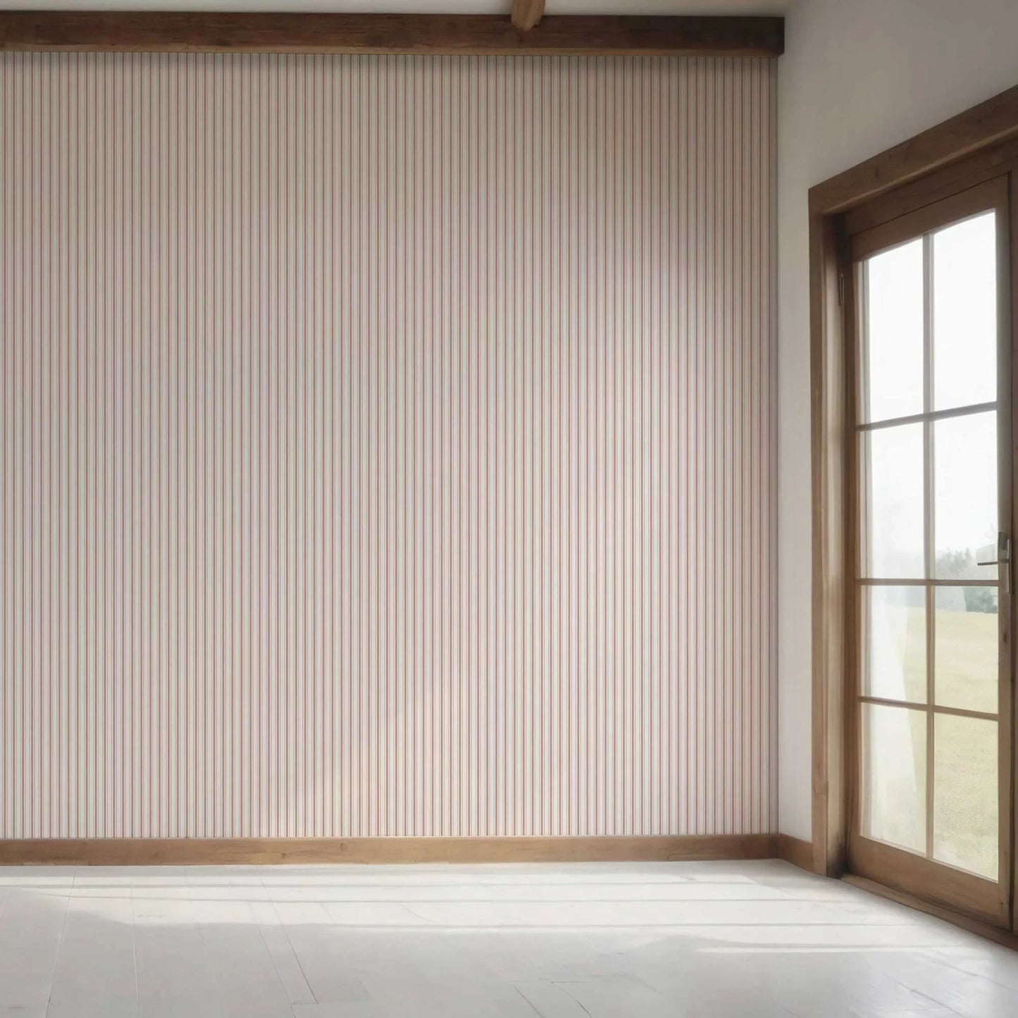 Parallel Play Wallpaper - Blush Interval