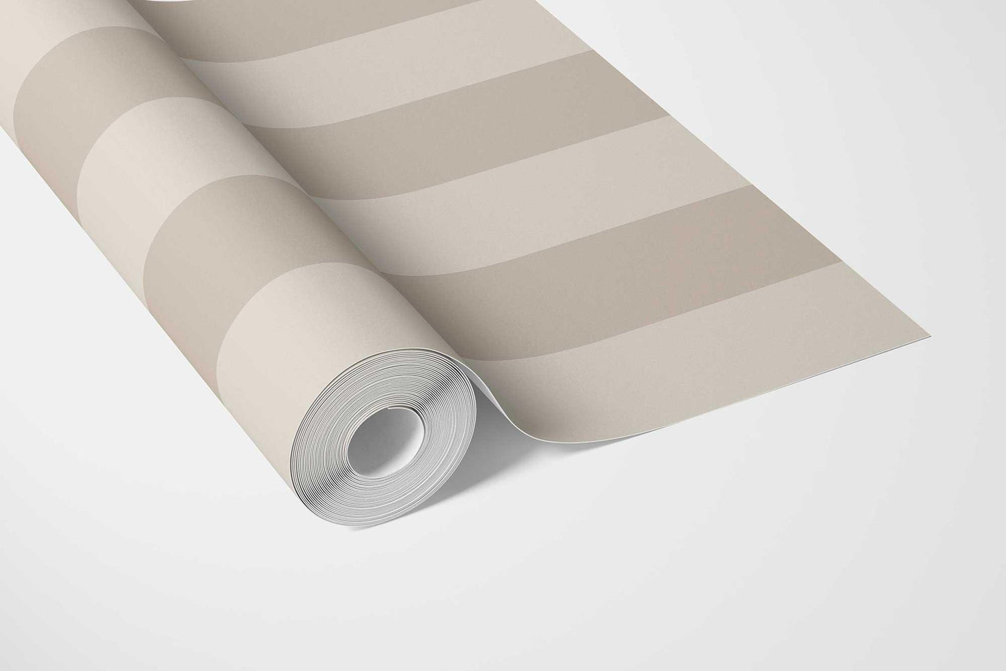Stripe Story Wallpaper - Wheat Beige
