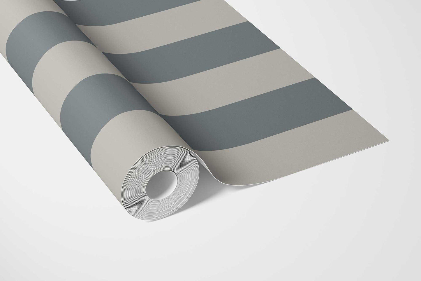 Stripe Story Wallpaper - Storm Grey