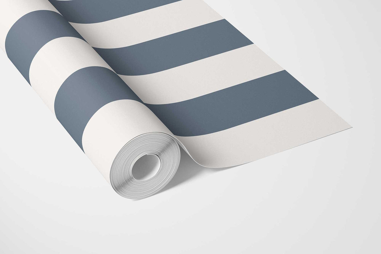 Stripe Story Wallpaper - Indigo Reprise