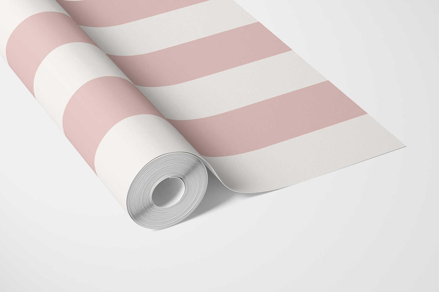 Stripe Story Wallpaper - Blush Chant