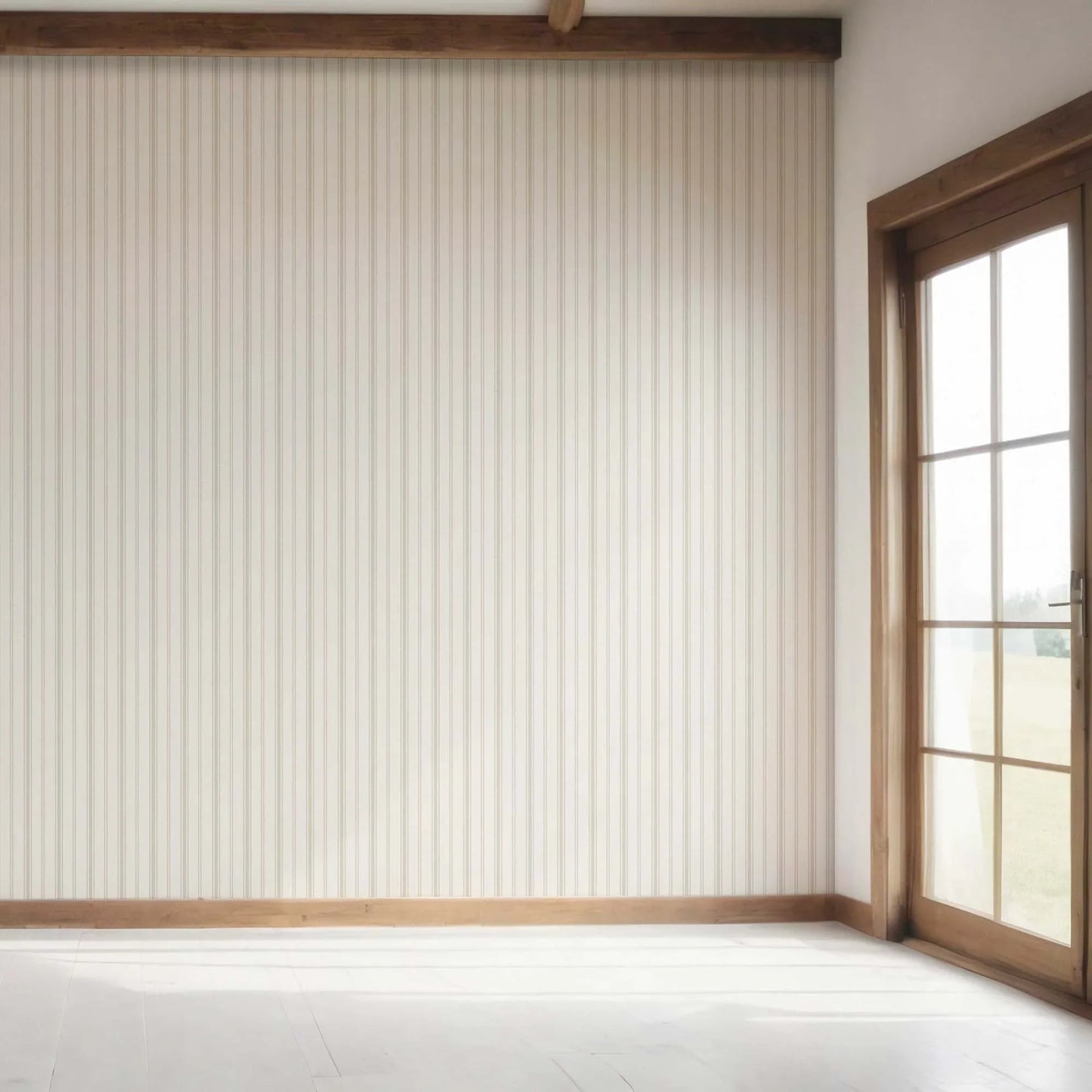Shadow Stitch Wallpaper - Bare Taupe