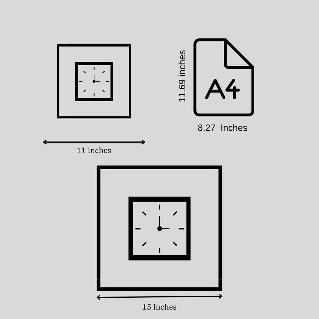 Rhythm in Form β Geometric Time Wall Clock