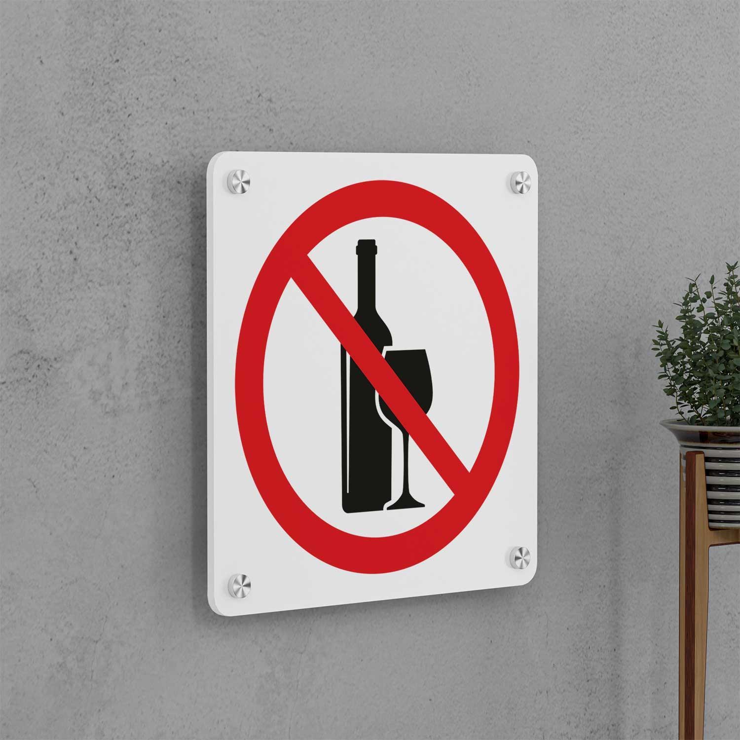 Alcohol Prohibited Sign - Housenama