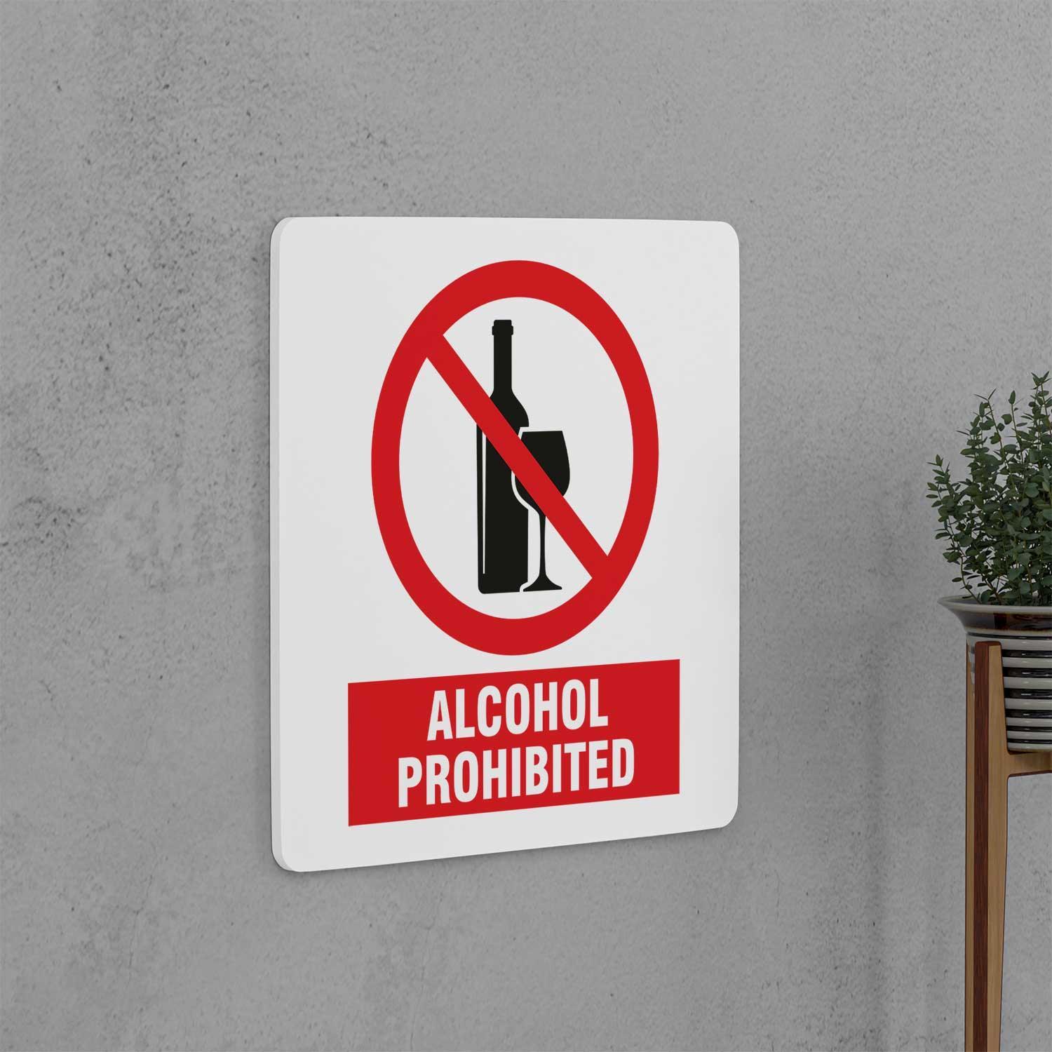 Alcohol Prohibited Sign - Housenama