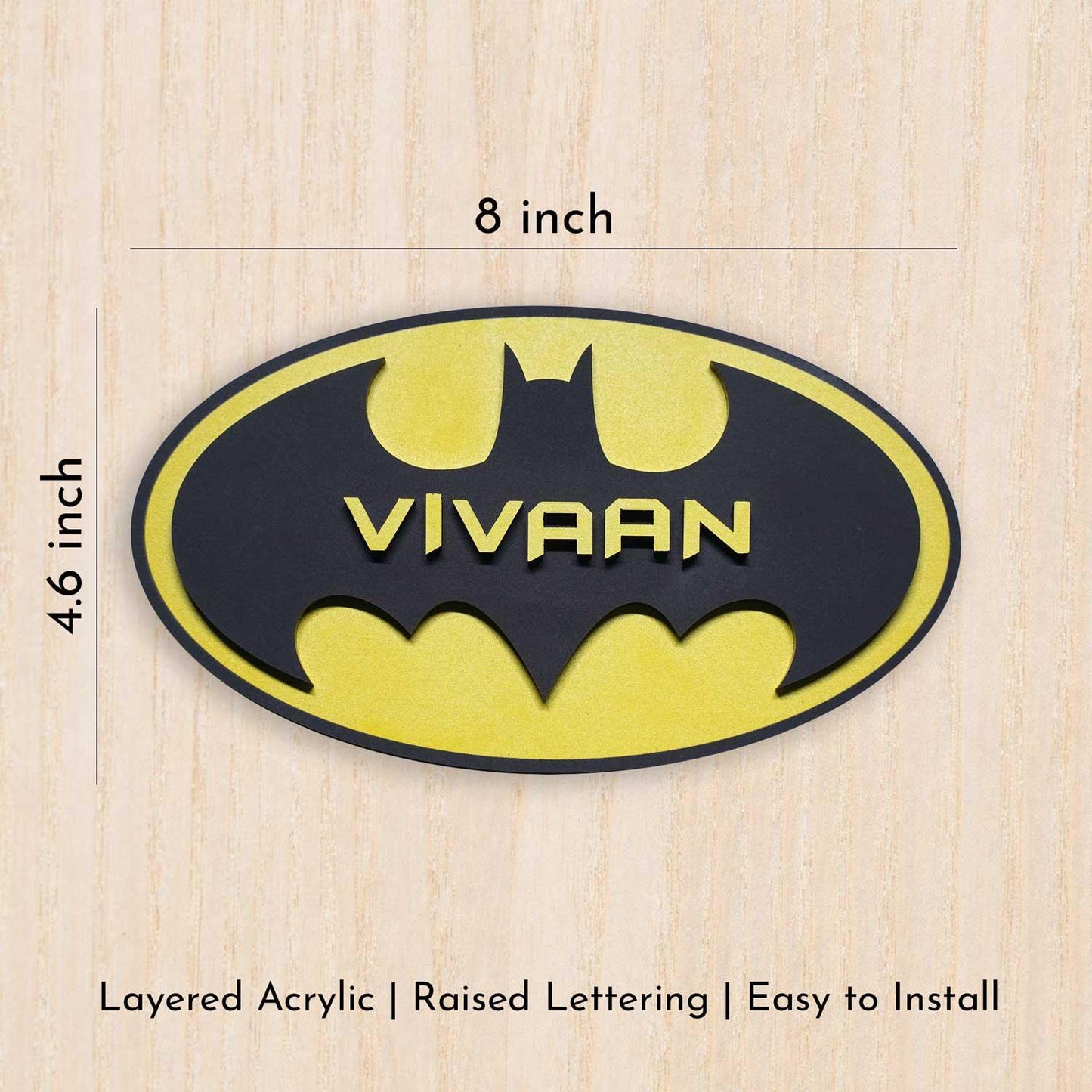 Batkid - Kids' Room Door Sign - Housenama
