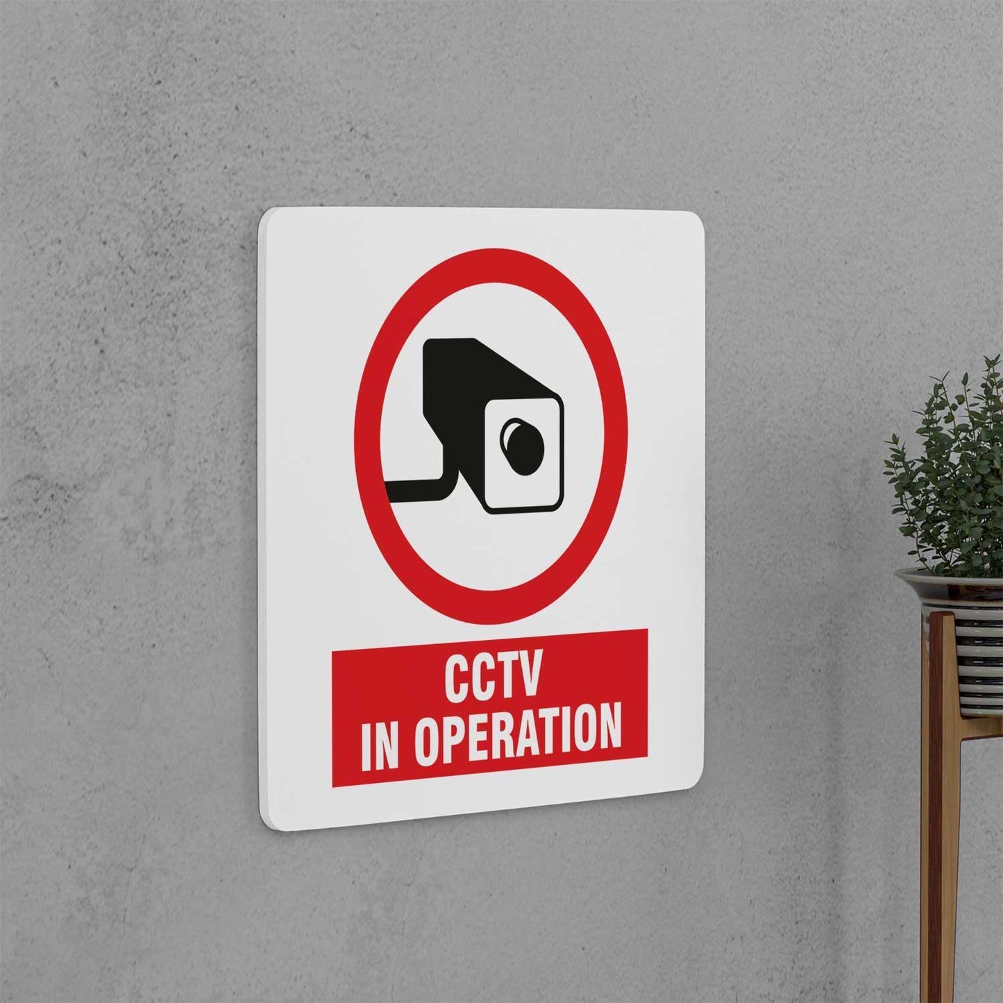 CCTV In Operation Sign - Housenama
