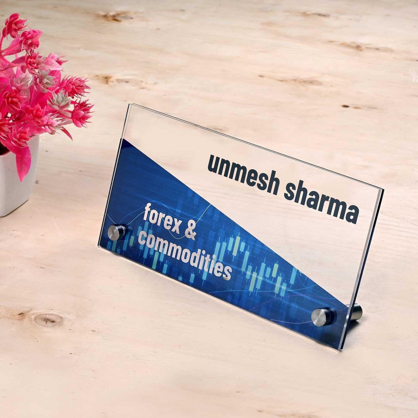Chartist - Office Desk Sign for Traders - Housenama