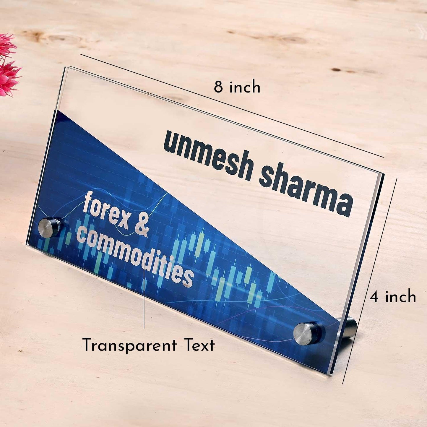 Chartist - Office Desk Sign for Traders - Housenama