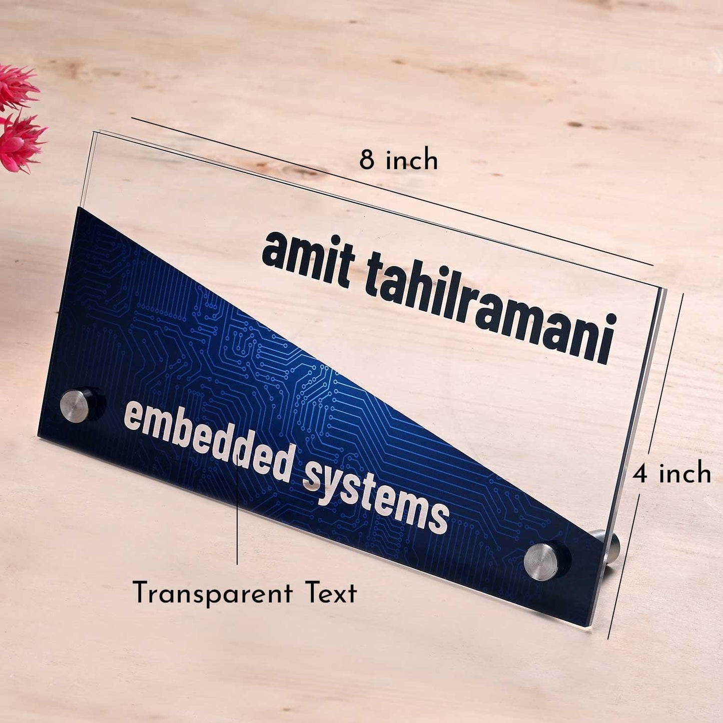 Circuit - Office Desk Sign for Software/IT Executives - Housenama